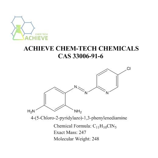 4- (5- chloro -2- pyridylazo) -1, 3- fenilén -diamin CAS 33006-91-6}