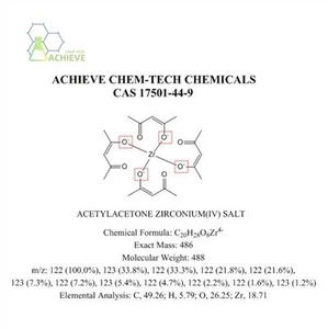 Cirkónium (iv) acetil -acetonát CAS 17501-44-9