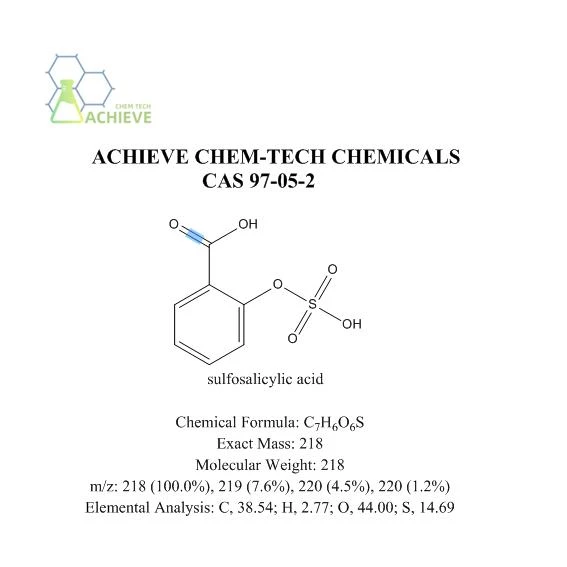 Szulfoszalicilsav por CAS 97-05-2