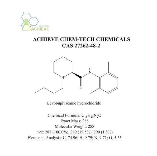 Levobupivacaine Hydrochloride CAS 27262-48-2