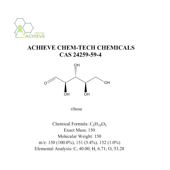 Ribose por CAS 24259-59-4