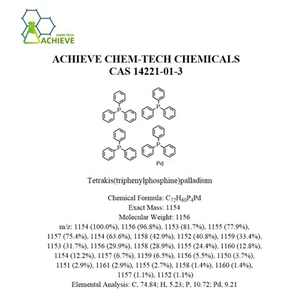 Tetrakis (trifenil -foszfin) palládium CAS 14221-01-3